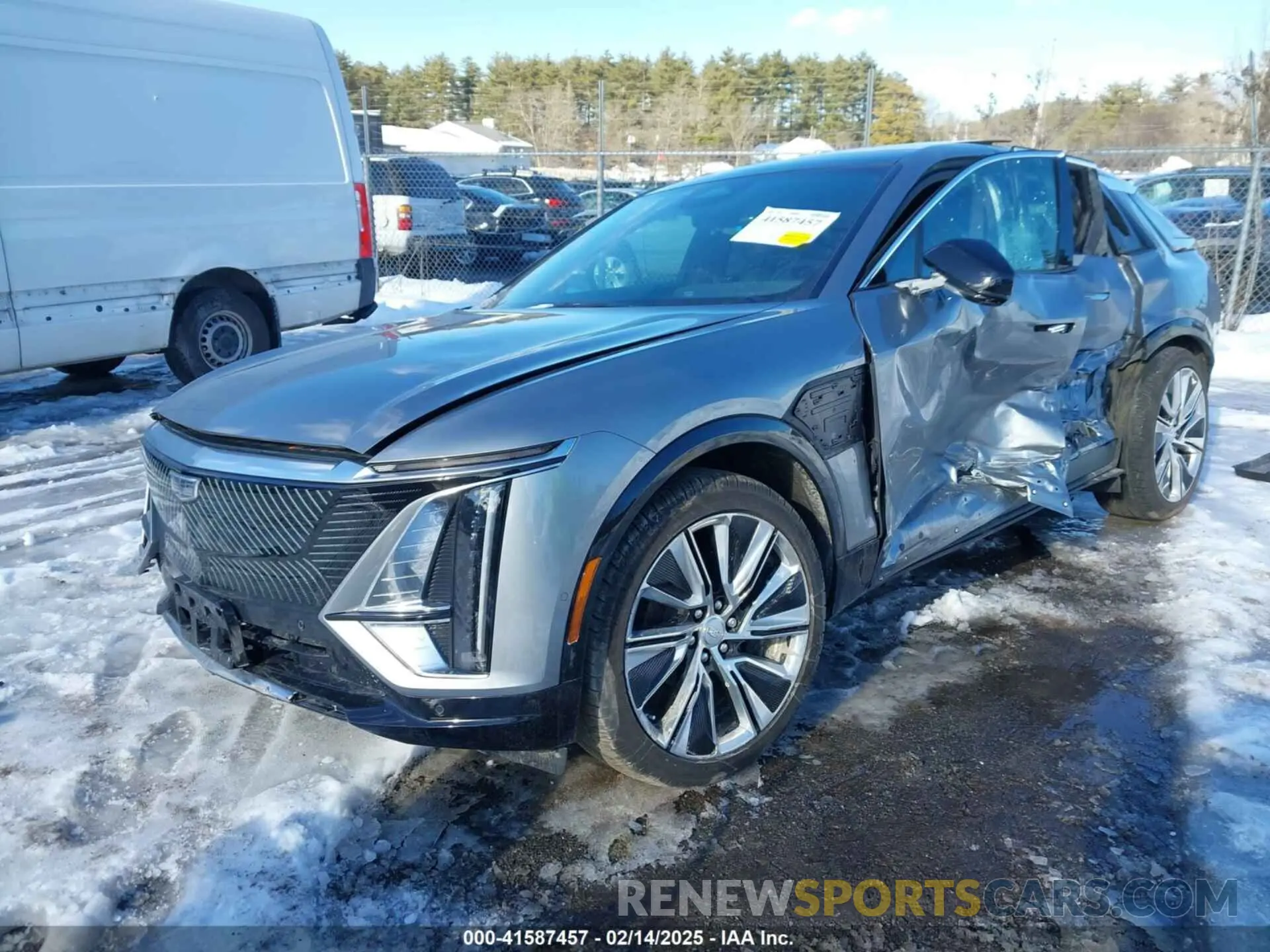 2 Photograph of a damaged car 1GYKPSRL3RZ122559 CADILLAC LYRIQ 2024