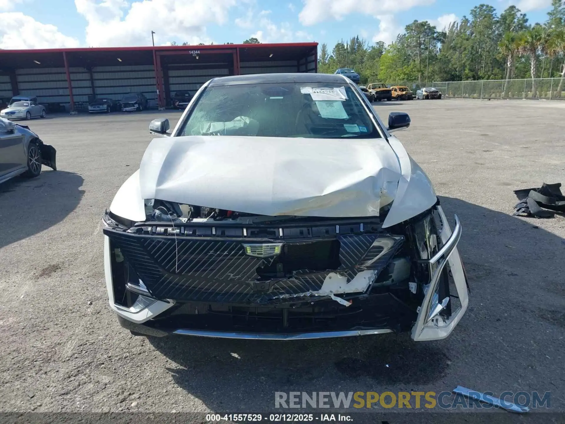 12 Photograph of a damaged car 1GYKPNRL8SZ303485 CADILLAC LYRIQ 2025