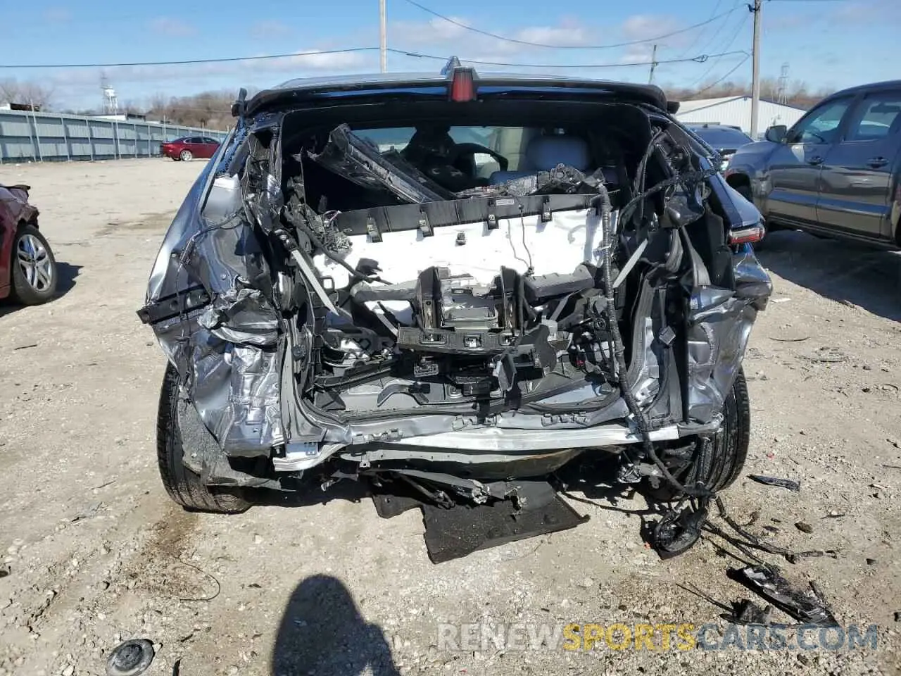6 Фотография поврежденного автомобиля 1GYKPMRK5PZ000754 CADILLAC LYRIQ LUXU 2023