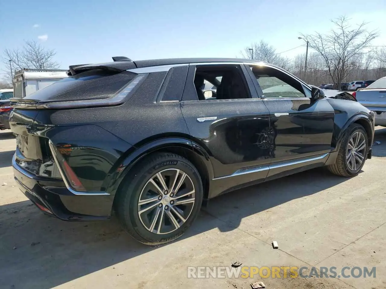 3 Photograph of a damaged car 1GYKPPRL4PZ003378 CADILLAC LYRIQ LUXU 2023