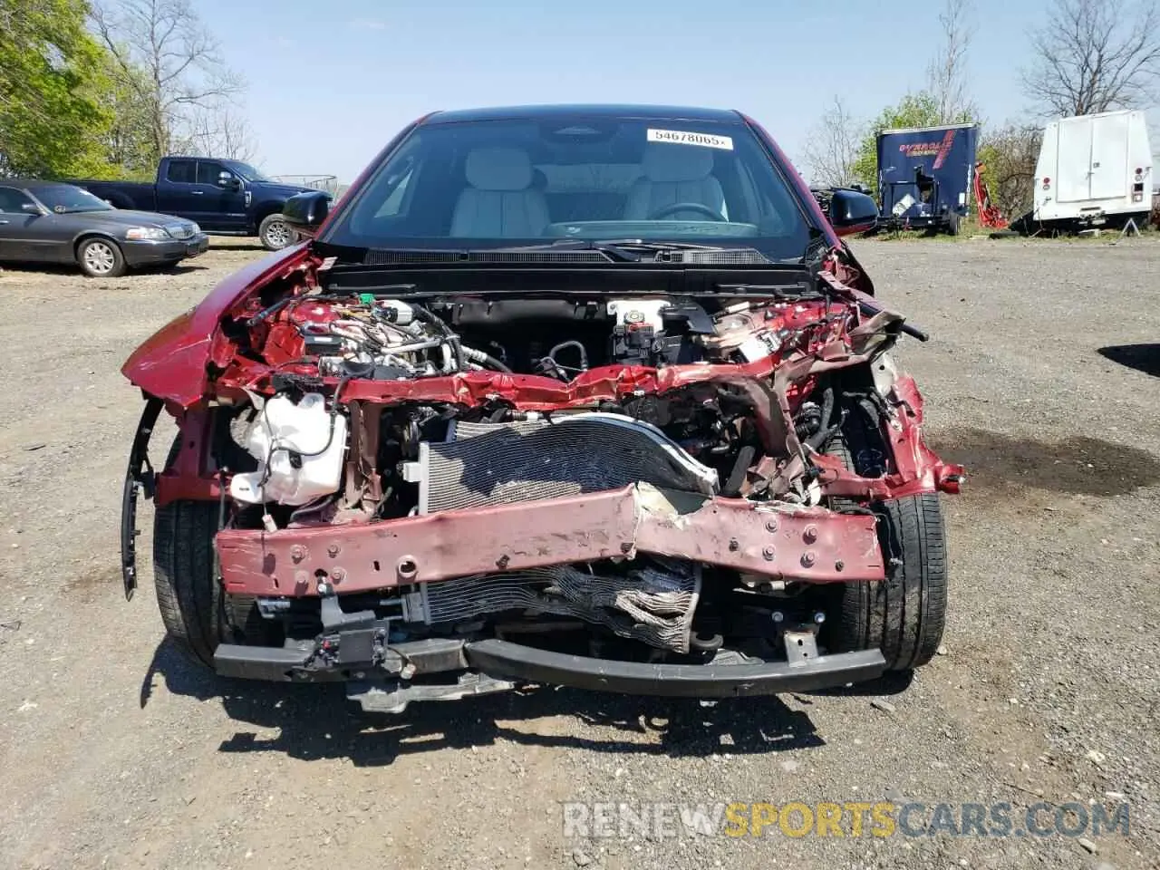 5 Photograph of a damaged car 1GYKPPRK0RZ111085 CADILLAC LYRIQ LUXU 2024