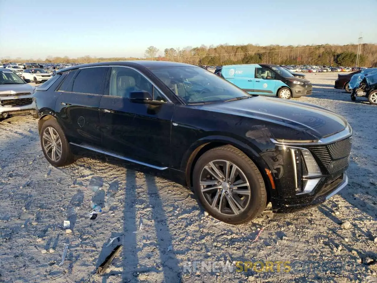 4 Фотография поврежденного автомобиля 1GYKPPRK8RZ100433 CADILLAC LYRIQ LUXU 2024
