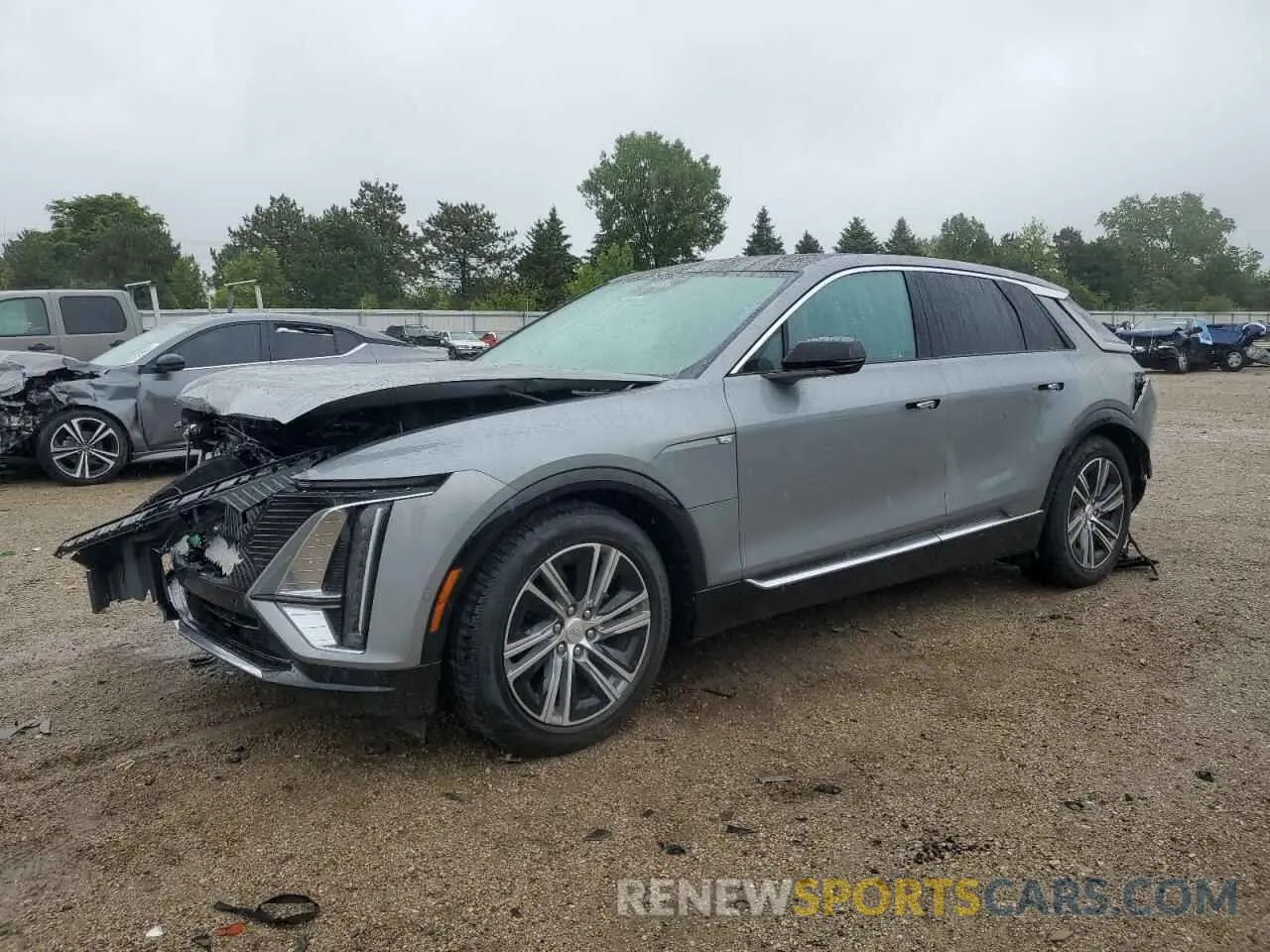 1 Photograph of a damaged car 1GYKPPRL2RZ109539 CADILLAC LYRIQ LUXU 2024