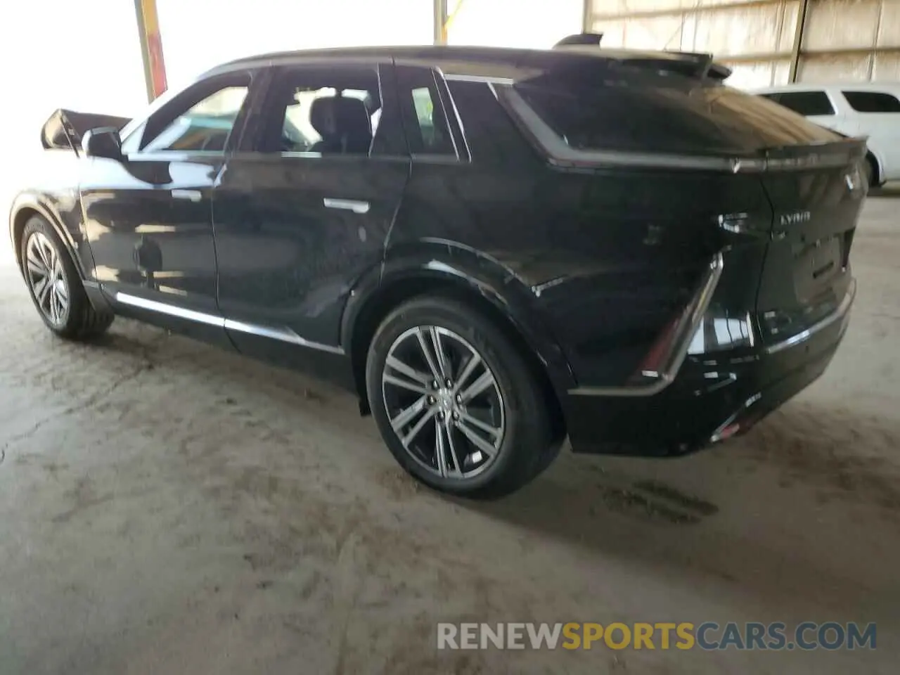 2 Photograph of a damaged car 1GYKPRRK3RZ112498 CADILLAC LYRIQ LUXU 2024