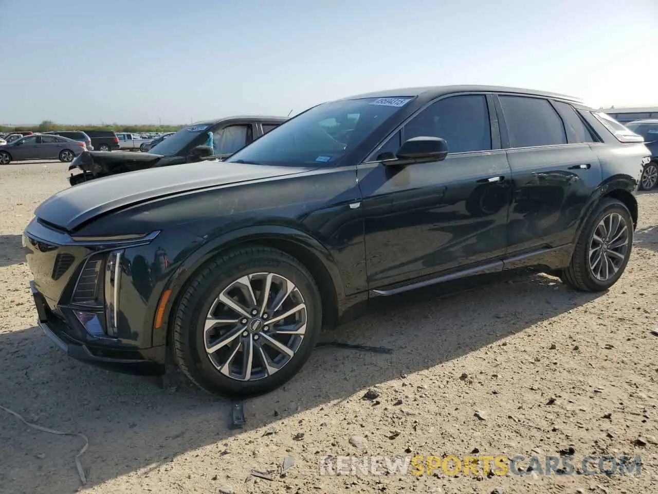 1 Photograph of a damaged car 1GYKPTRK6RZ126098 CADILLAC LYRIQ SPOR 2024