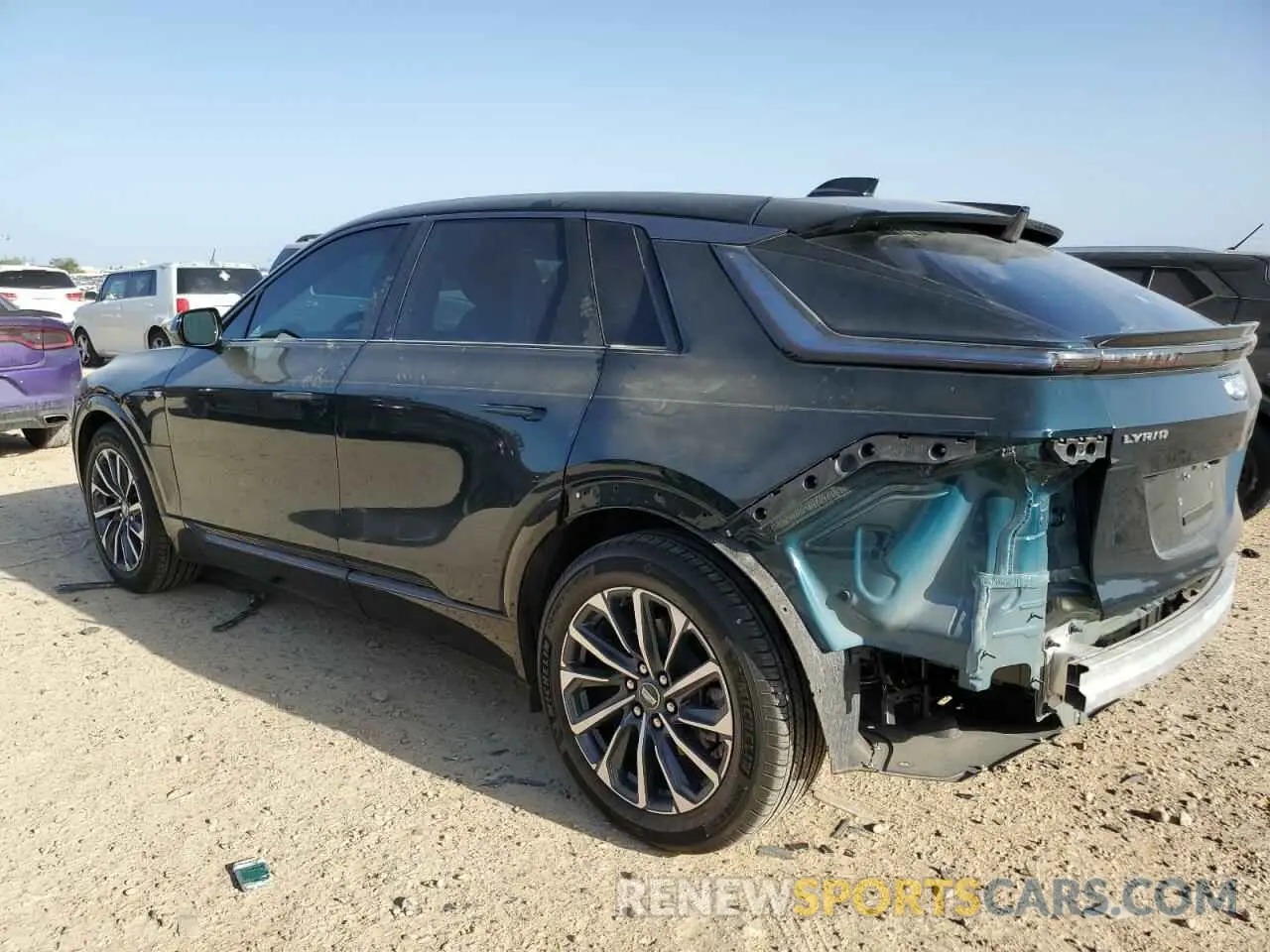 2 Photograph of a damaged car 1GYKPTRK6RZ126098 CADILLAC LYRIQ SPOR 2024
