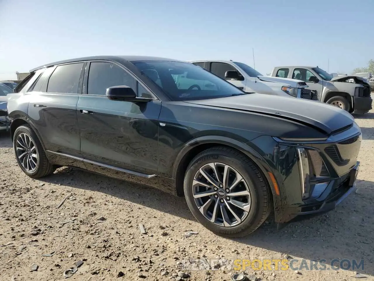 4 Photograph of a damaged car 1GYKPTRK6RZ126098 CADILLAC LYRIQ SPOR 2024