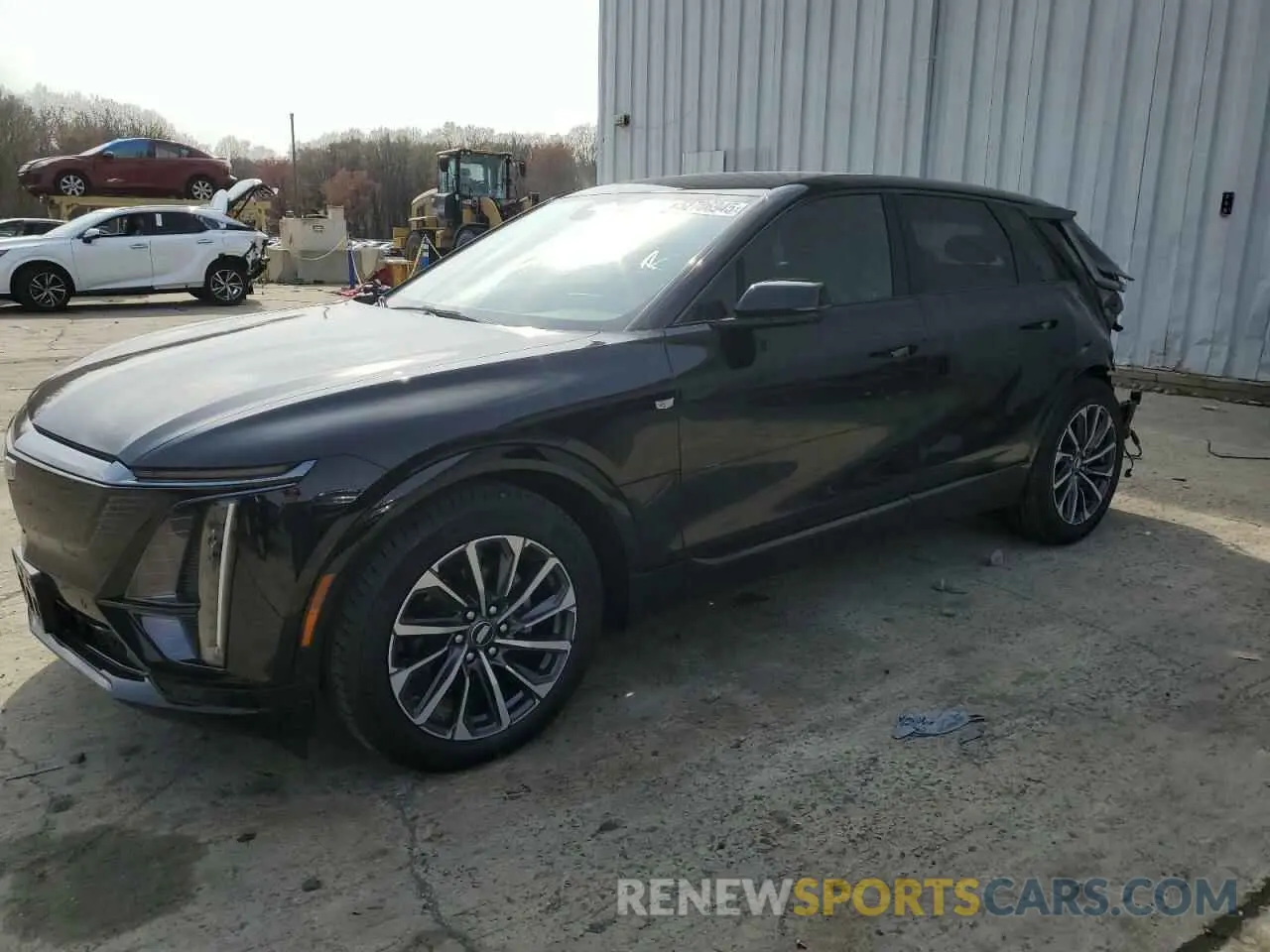 1 Photograph of a damaged car 1GYKPTRL4RZ123550 CADILLAC LYRIQ SPOR 2024