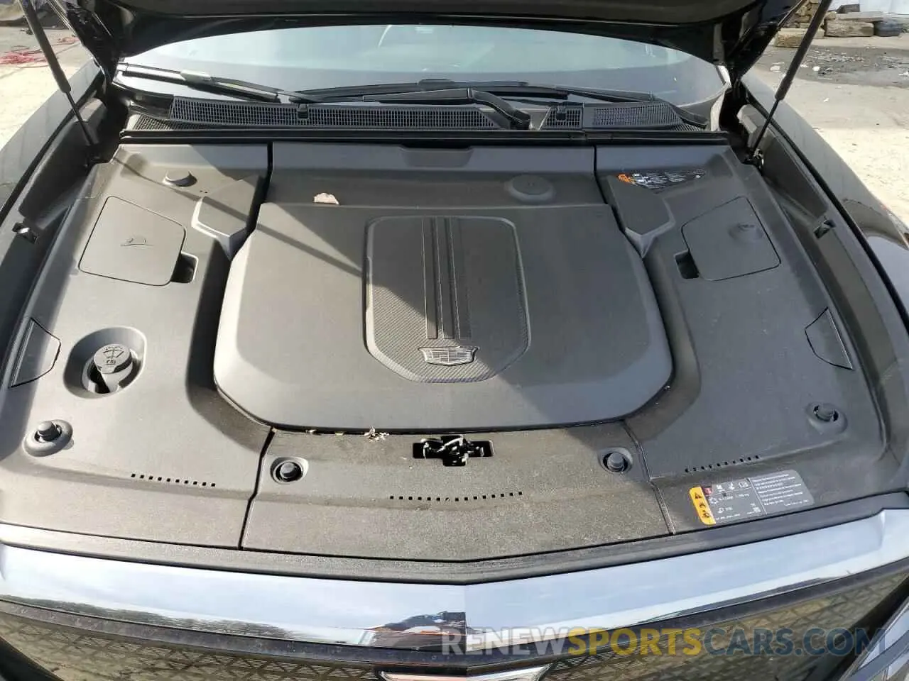 12 Photograph of a damaged car 1GYKPTRL4RZ123550 CADILLAC LYRIQ SPOR 2024