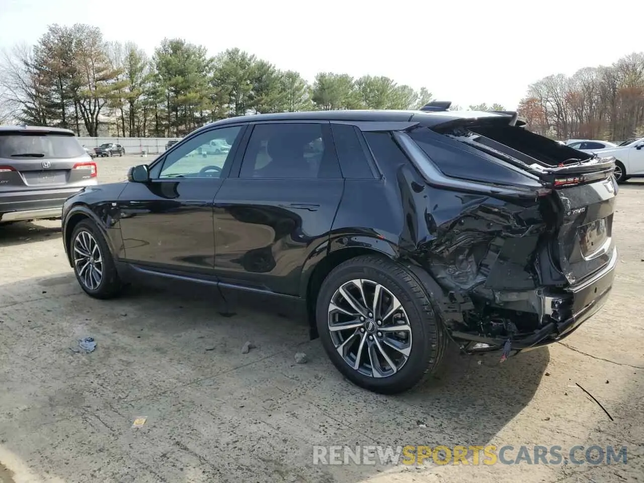 2 Photograph of a damaged car 1GYKPTRL4RZ123550 CADILLAC LYRIQ SPOR 2024