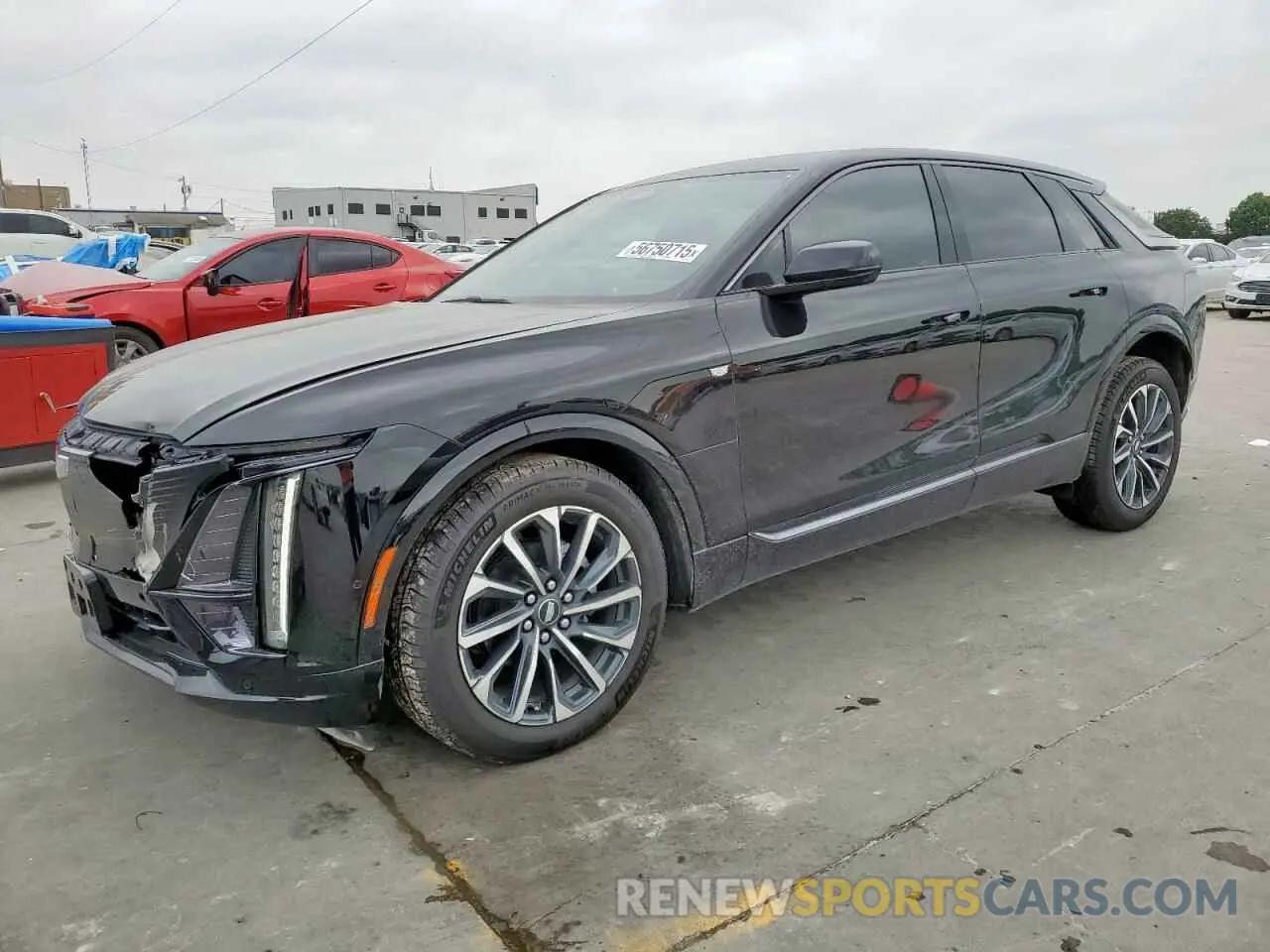 1 Фотография поврежденного автомобиля 1GYKPTRL4RZ143409 CADILLAC LYRIQ SPOR 2024