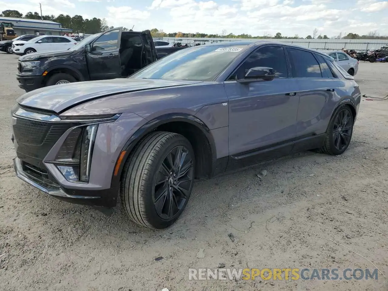 1 Фотография поврежденного автомобиля 1GYKPWRK3RZ126481 CADILLAC LYRIQ SPOR 2024
