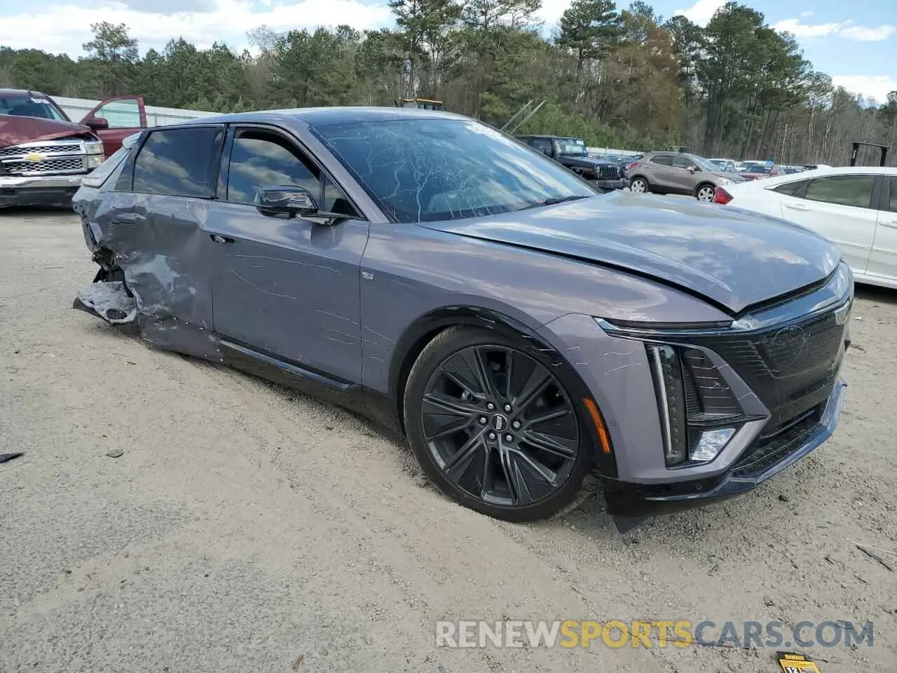 4 Фотография поврежденного автомобиля 1GYKPWRK3RZ126481 CADILLAC LYRIQ SPOR 2024