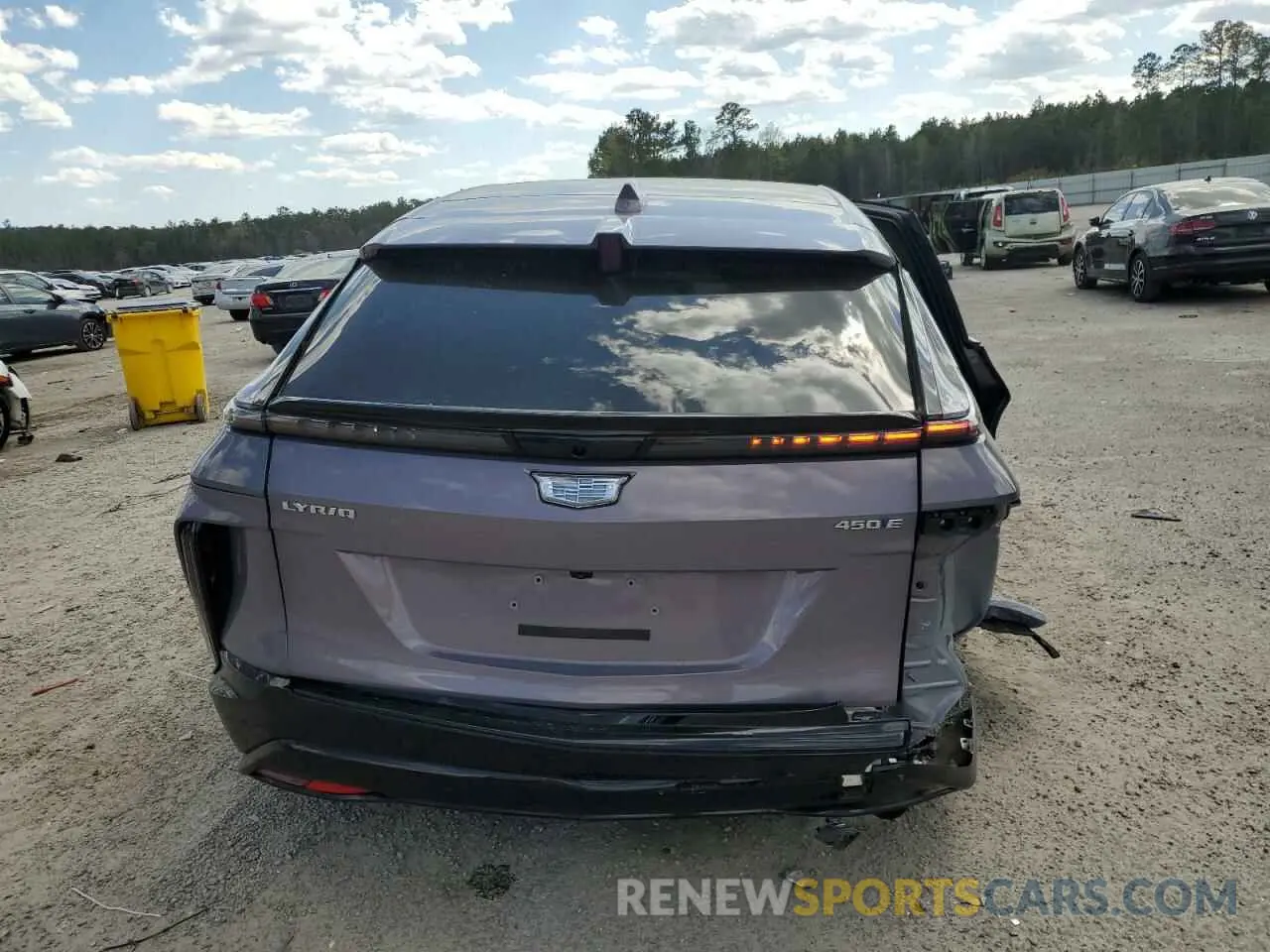 6 Фотография поврежденного автомобиля 1GYKPWRK3RZ126481 CADILLAC LYRIQ SPOR 2024