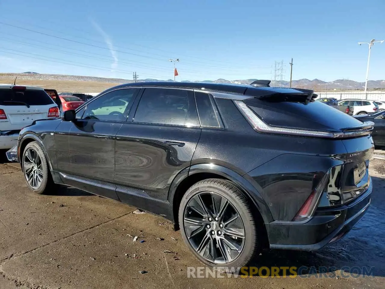 2 Photograph of a damaged car 1GYKPWRL9RZ119141 CADILLAC LYRIQ SPOR 2024