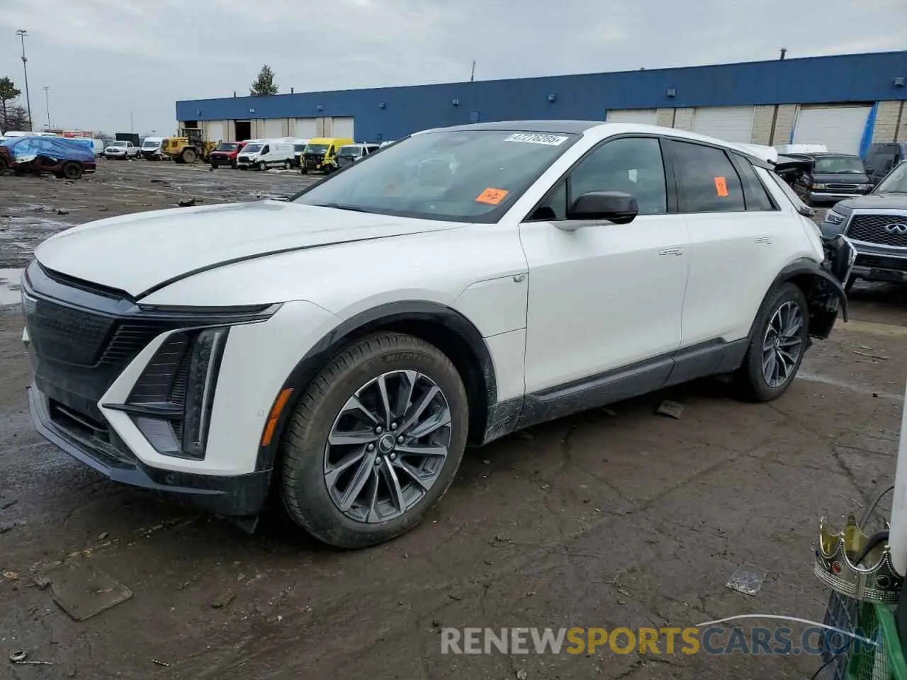 1 Фотография поврежденного автомобиля 1GYKPURLXSZ301649 CADILLAC LYRIQ SPOR 2025