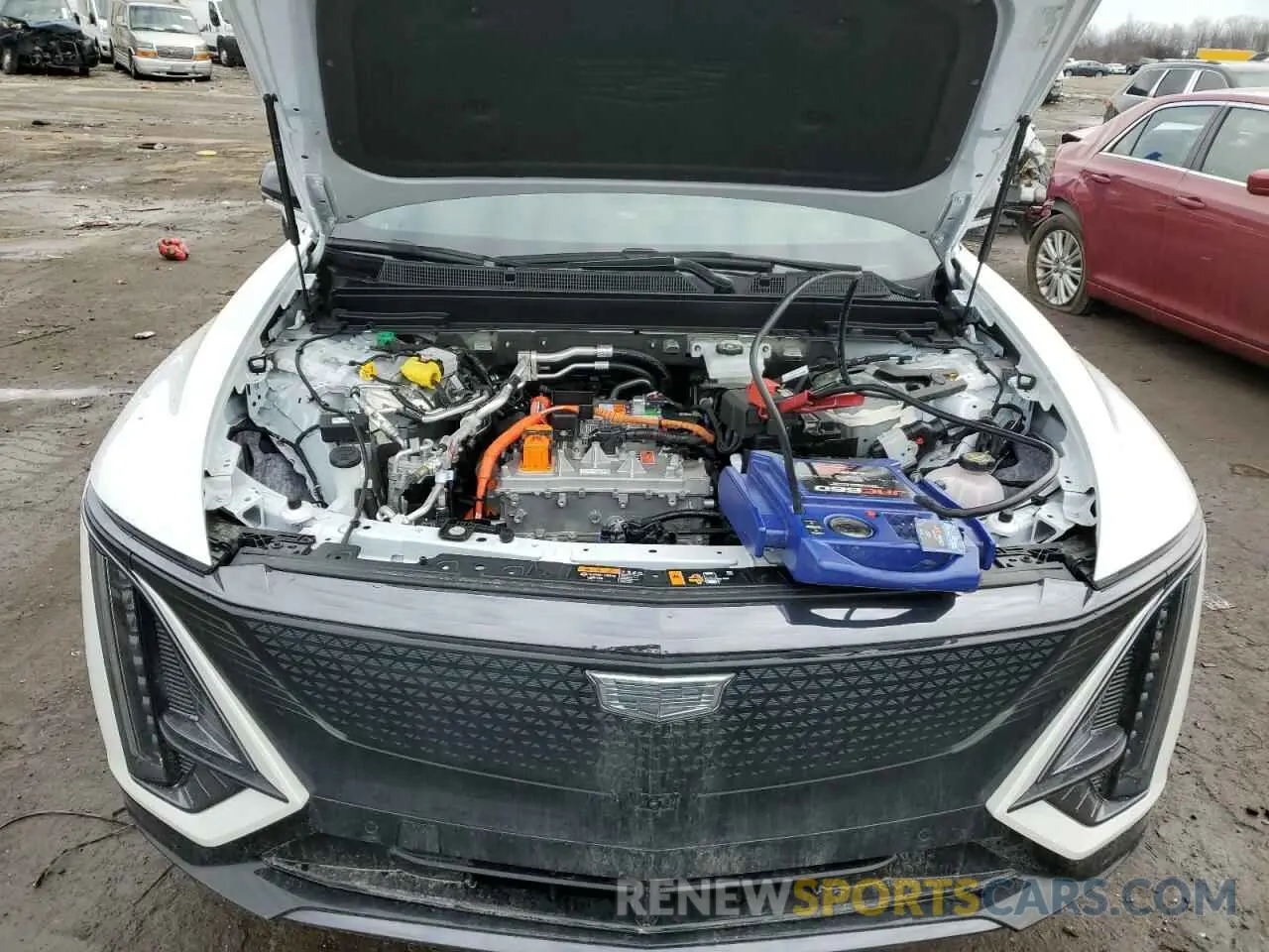 12 Фотография поврежденного автомобиля 1GYKPURLXSZ301649 CADILLAC LYRIQ SPOR 2025