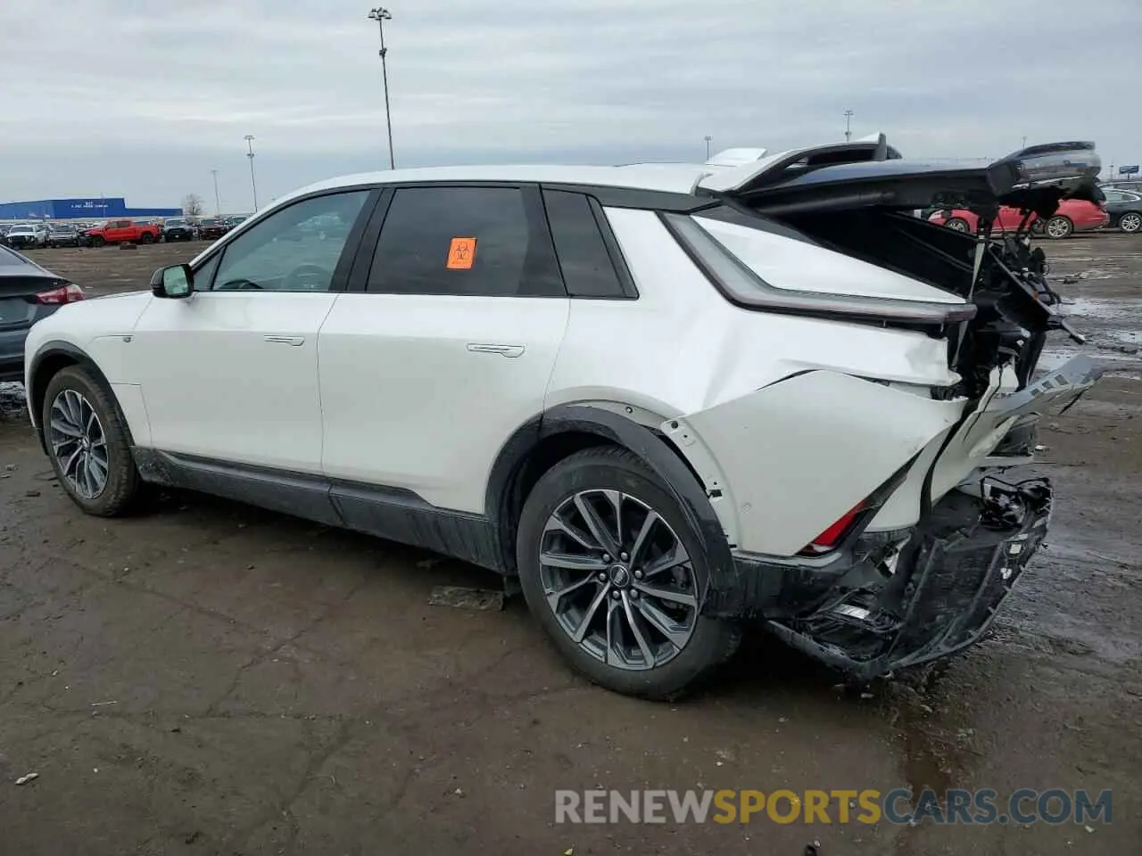 2 Фотография поврежденного автомобиля 1GYKPURLXSZ301649 CADILLAC LYRIQ SPOR 2025