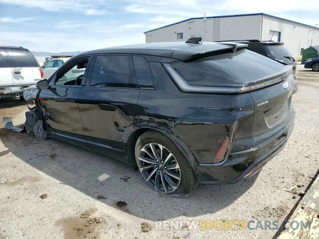 2 Photograph of a damaged car 1GYKPWRL2SZ302998 CADILLAC LYRIQ SPOR 2025