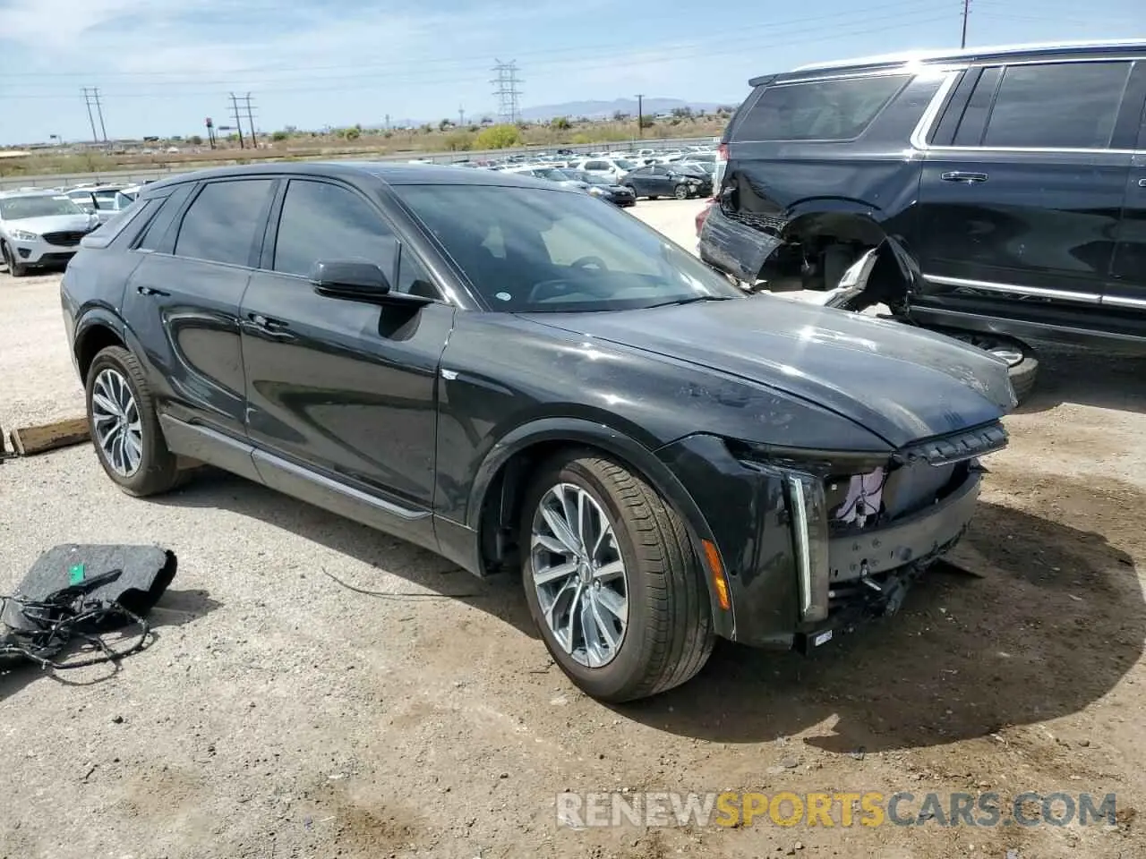 4 Photograph of a damaged car 1GYKPWRL2SZ302998 CADILLAC LYRIQ SPOR 2025