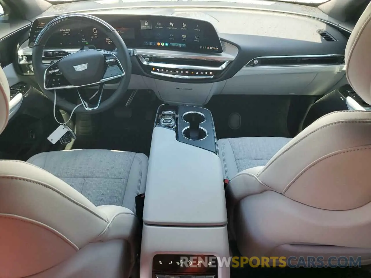 8 Фотография поврежденного автомобиля 1GYKPYRL1SZ301255 CADILLAC LYRIQ SPOR 2025