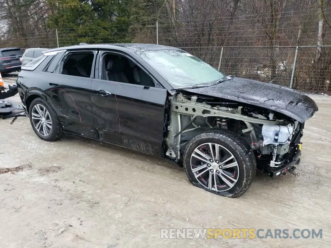4 Photograph of a damaged car 1GYKPMRL1RZ144085 CADILLAC LYRIQ TECH 2024