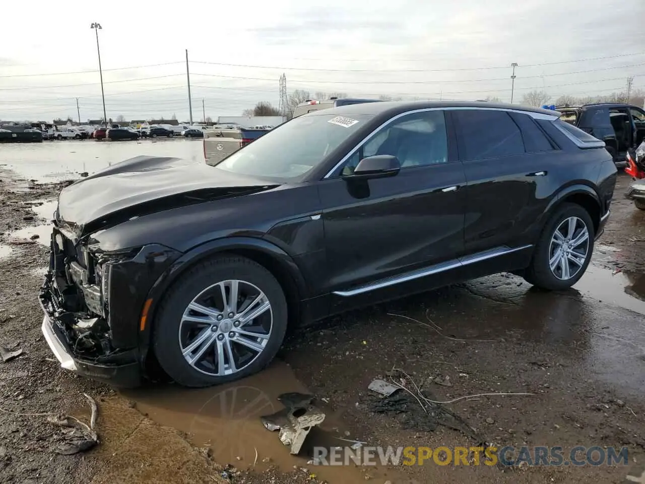 1 Фотография поврежденного автомобиля 1GYKPMRL5RZ138208 CADILLAC LYRIQ TECH 2024