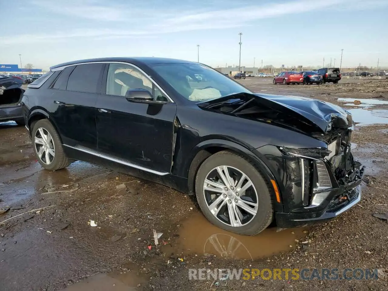 4 Фотография поврежденного автомобиля 1GYKPMRL5RZ138208 CADILLAC LYRIQ TECH 2024