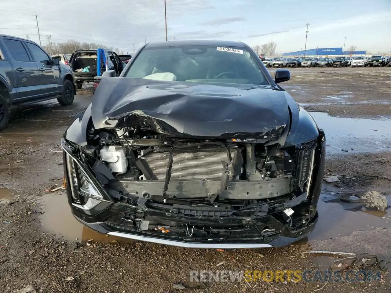 5 Фотография поврежденного автомобиля 1GYKPMRL5RZ138208 CADILLAC LYRIQ TECH 2024