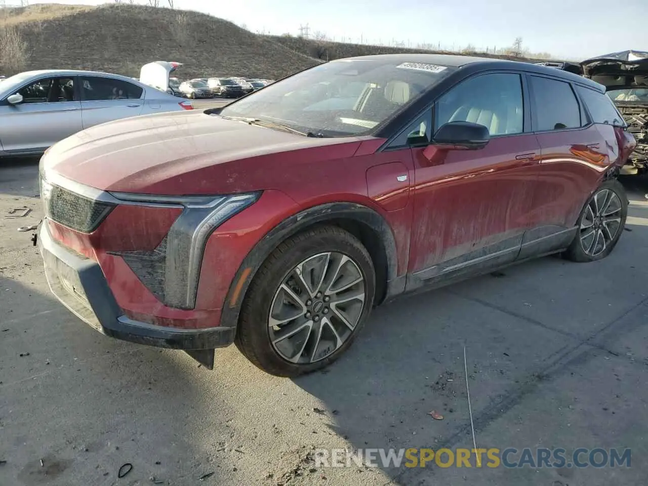 1 Фотография поврежденного автомобиля 3GYK3GMR7SS146659 CADILLAC OPTIQ SPOR 2025