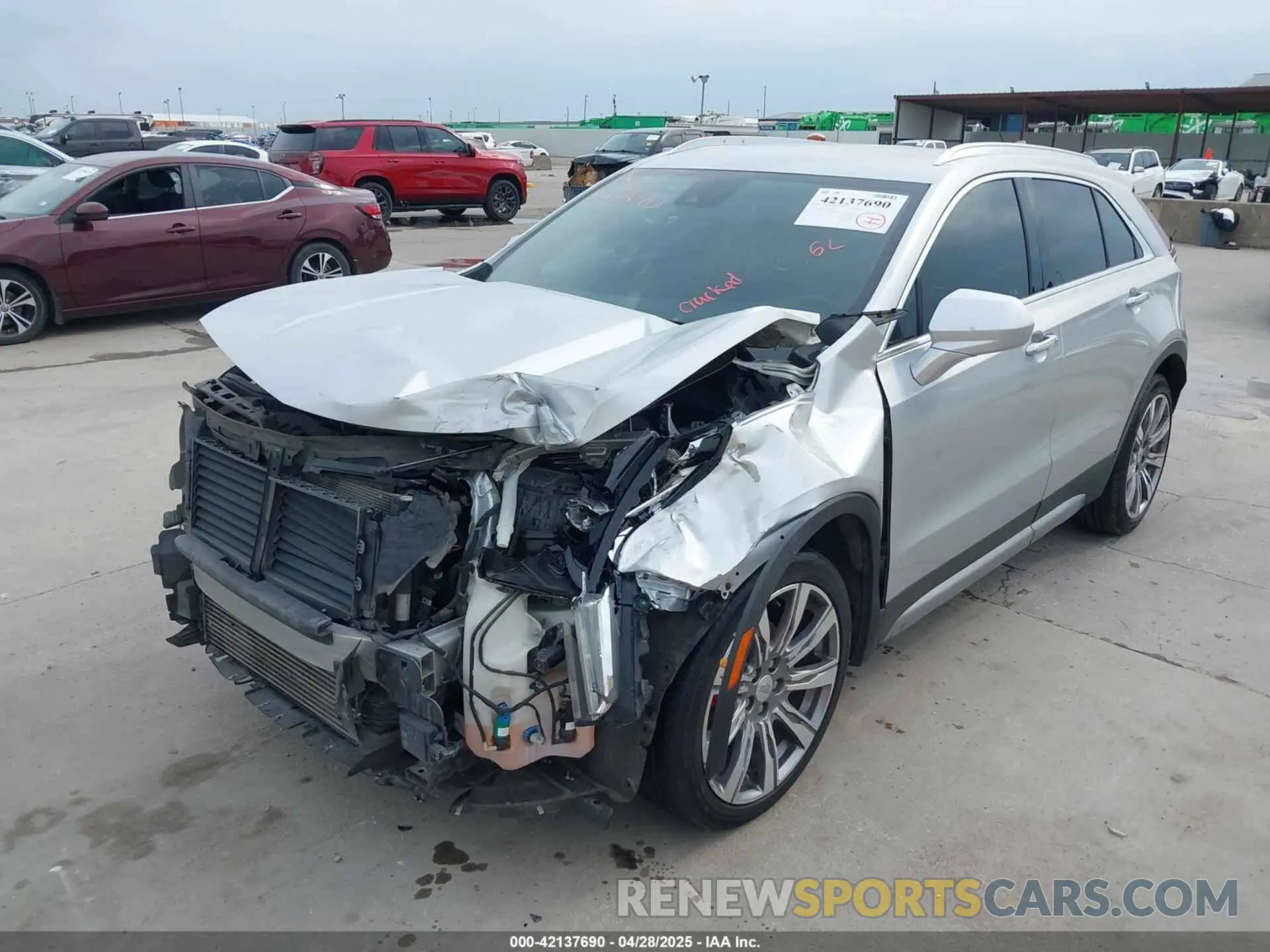 2 Фотография поврежденного автомобиля 1GYFZCR42KF189610 CADILLAC XT4 2019