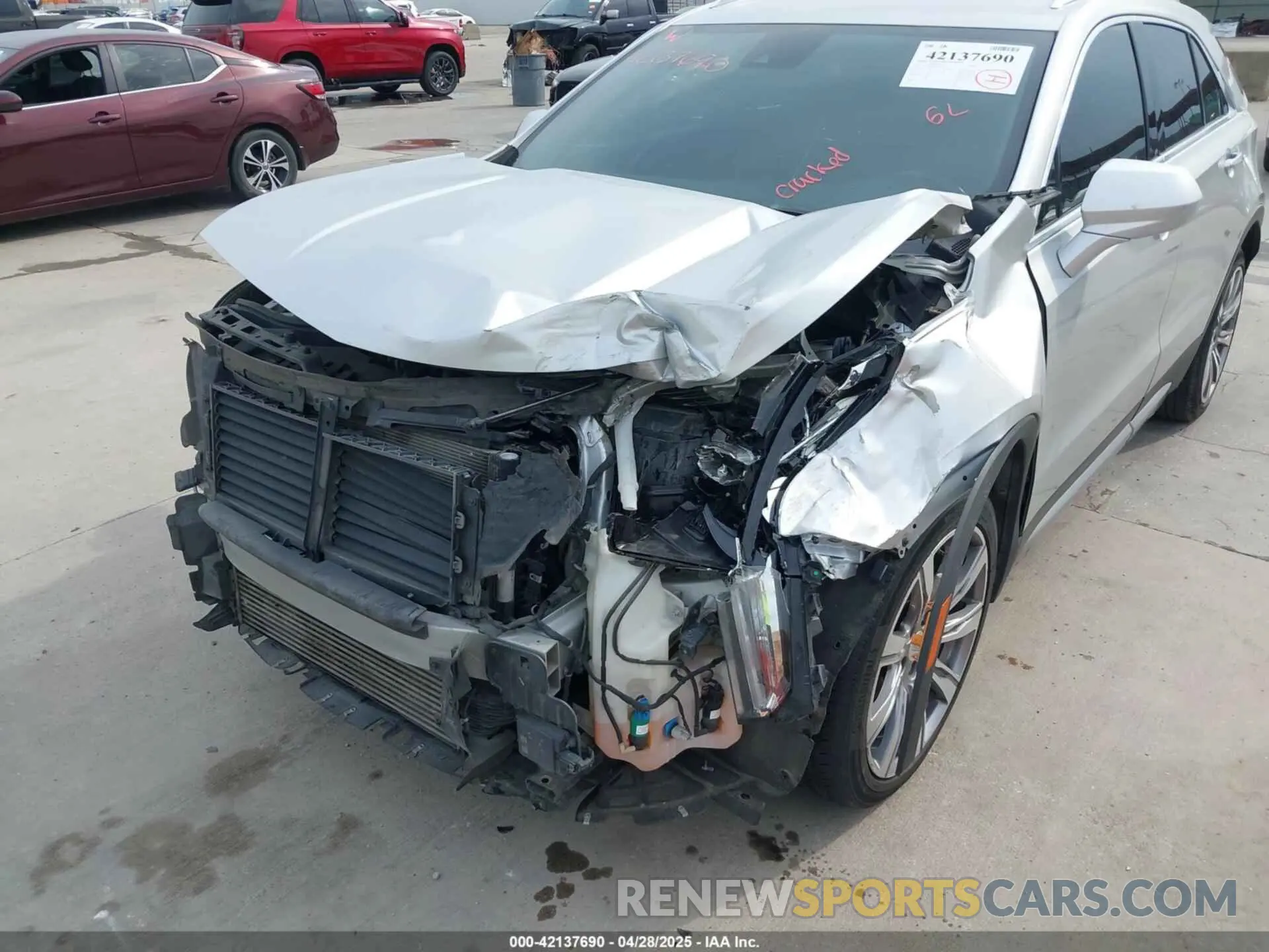 6 Фотография поврежденного автомобиля 1GYFZCR42KF189610 CADILLAC XT4 2019