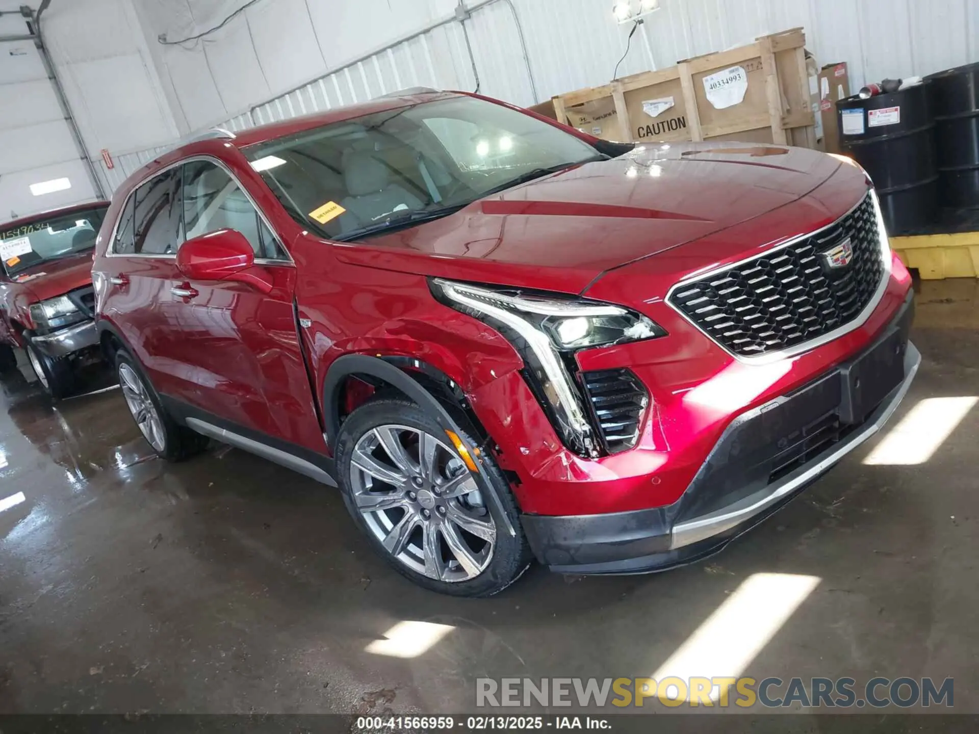 1 Photograph of a damaged car 1GYFZCR42KF196279 CADILLAC XT4 2019