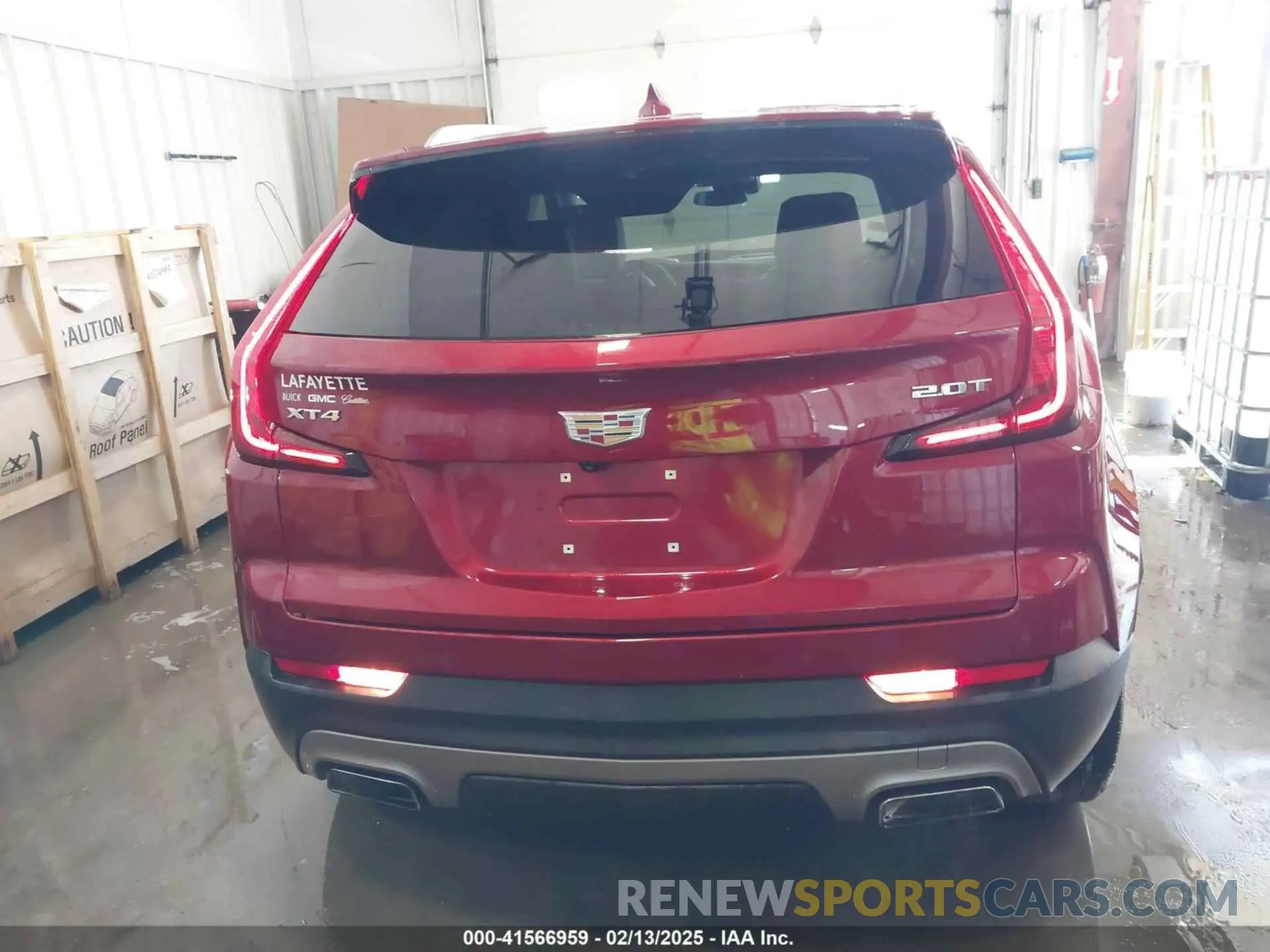 16 Photograph of a damaged car 1GYFZCR42KF196279 CADILLAC XT4 2019