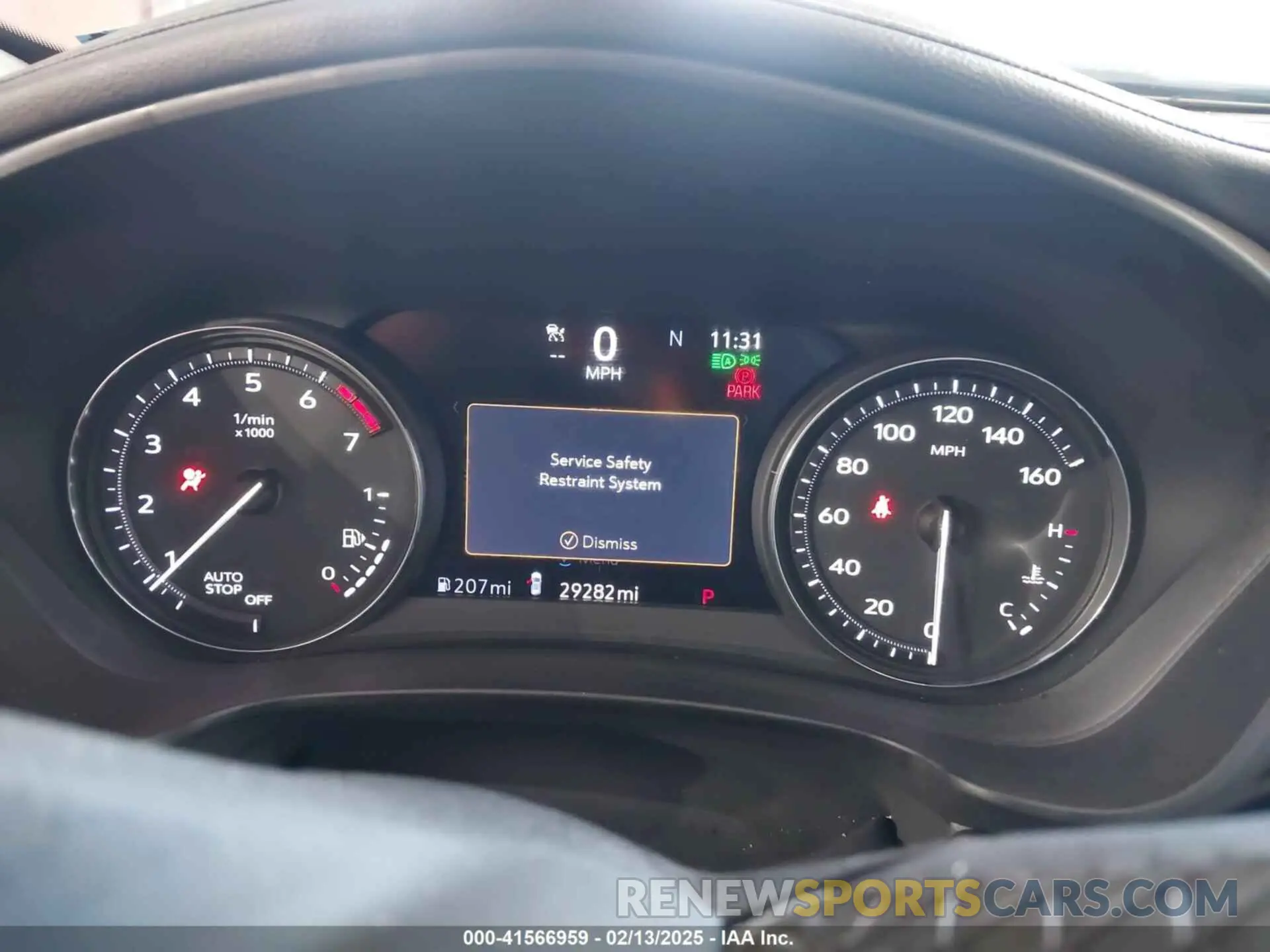 7 Photograph of a damaged car 1GYFZCR42KF196279 CADILLAC XT4 2019