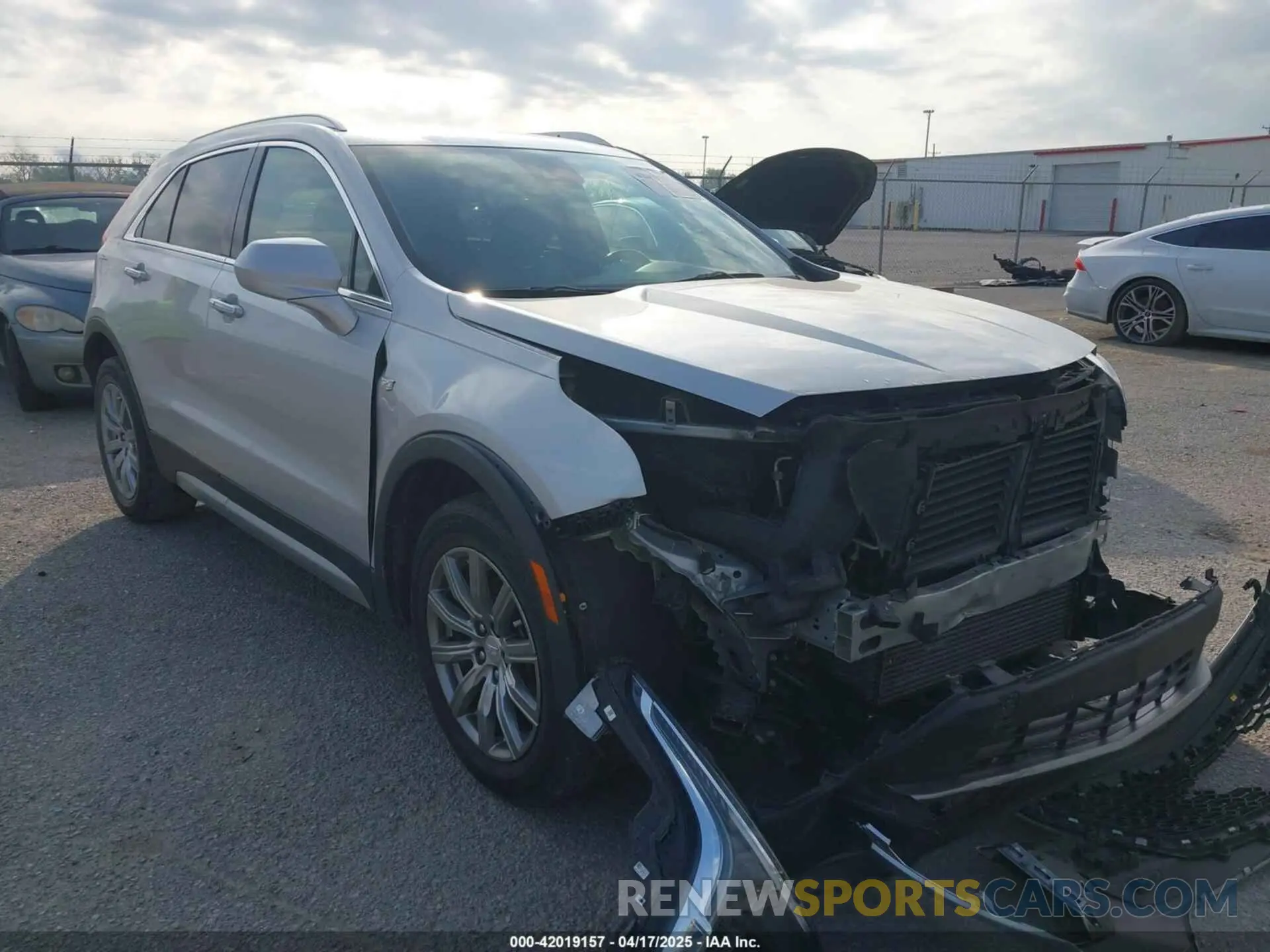 1 Photograph of a damaged car 1GYFZCR42KF228986 CADILLAC XT4 2019