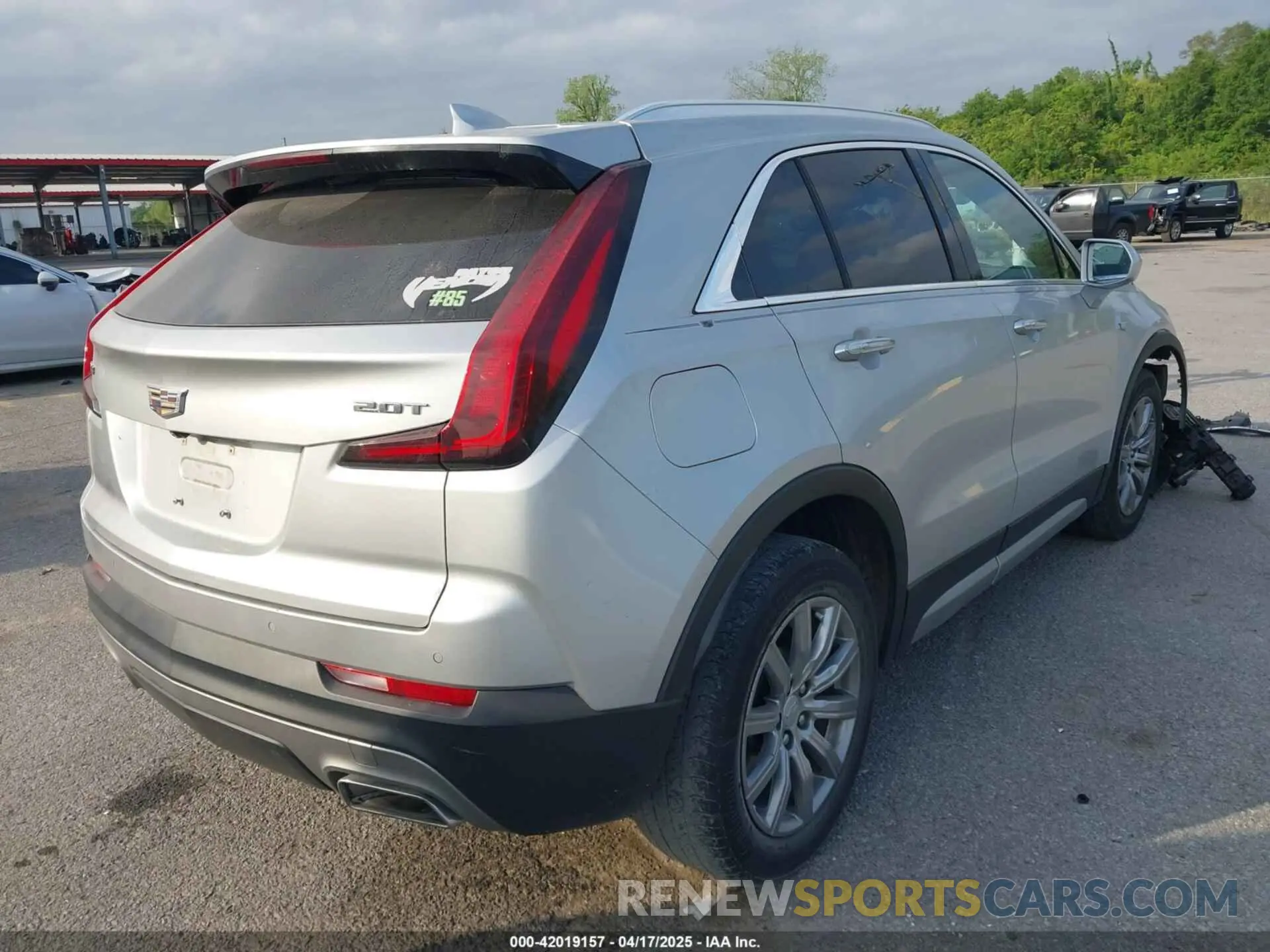 4 Photograph of a damaged car 1GYFZCR42KF228986 CADILLAC XT4 2019