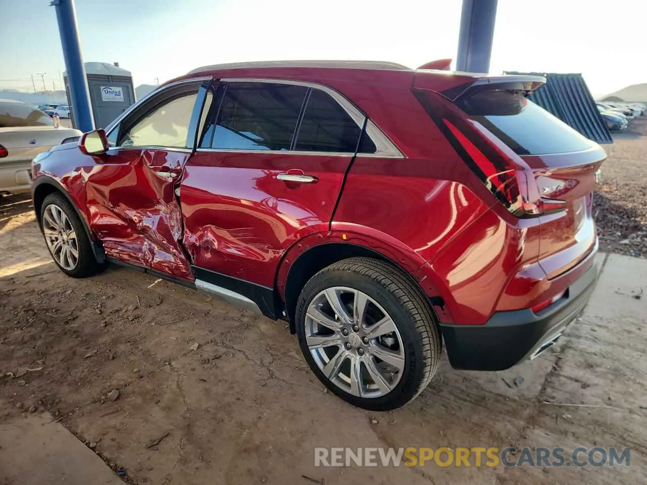 2 Photograph of a damaged car 1GYFZCR45KF171408 CADILLAC XT4 2019