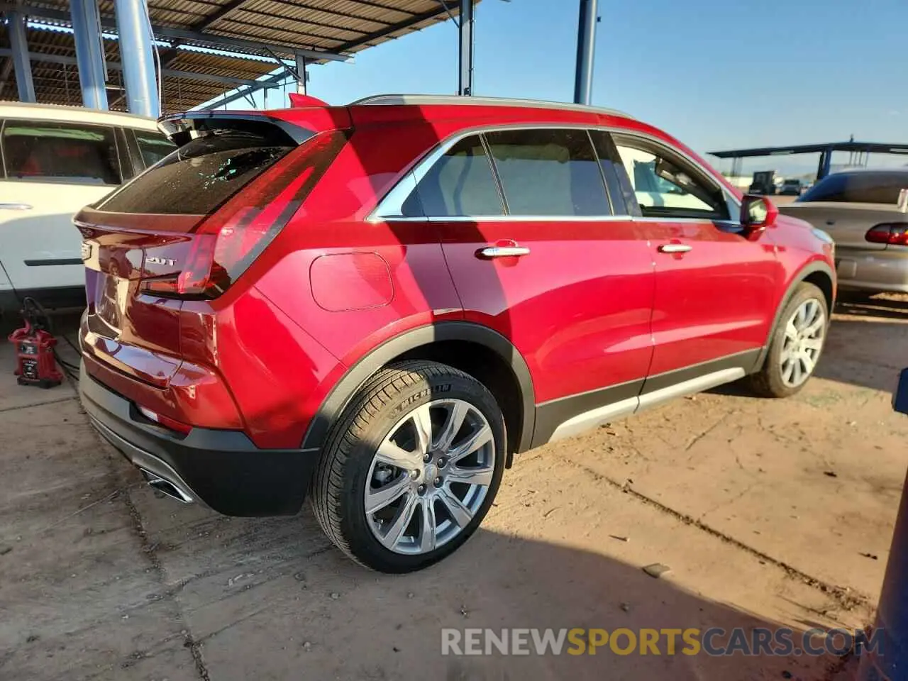 3 Photograph of a damaged car 1GYFZCR45KF171408 CADILLAC XT4 2019
