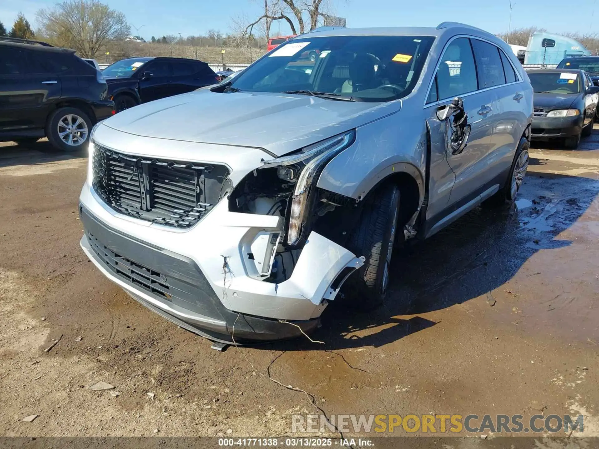 2 Photograph of a damaged car 1GYFZCR47KF110481 CADILLAC XT4 2019