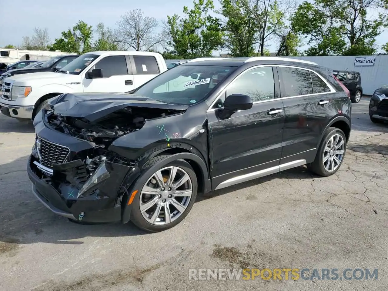 1 Photograph of a damaged car 1GYFZCR4XKF100124 CADILLAC XT4 2019