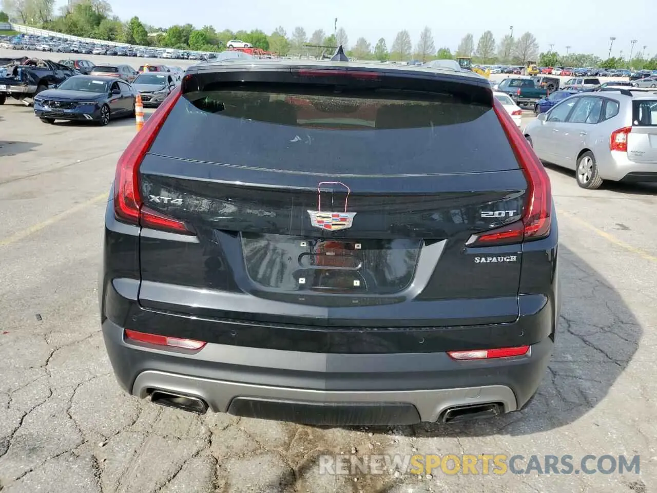 6 Photograph of a damaged car 1GYFZCR4XKF100124 CADILLAC XT4 2019