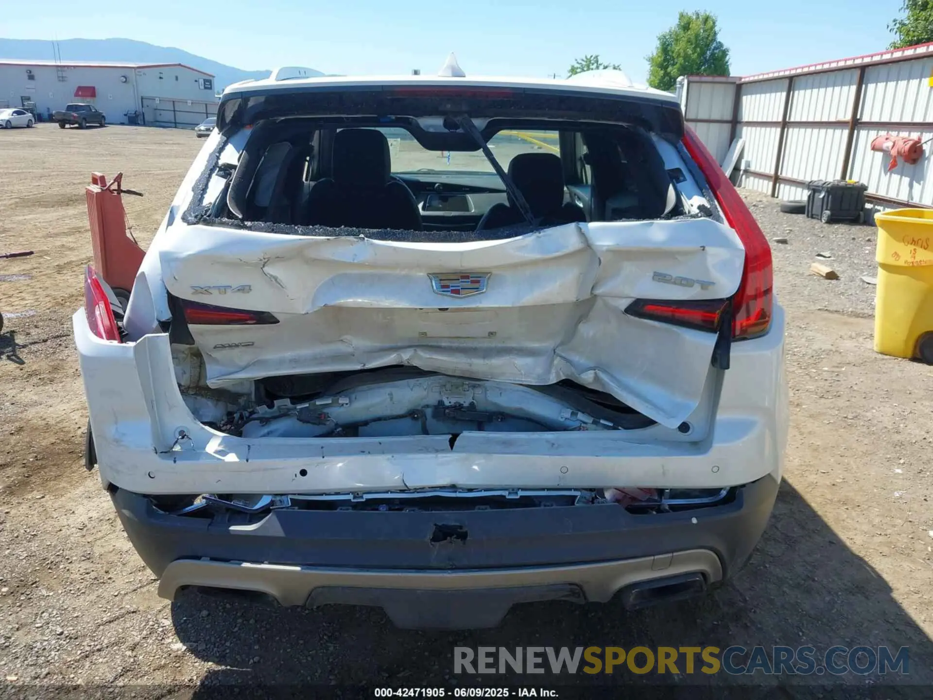 16 Photograph of a damaged car 1GYFZDR41KF154742 CADILLAC XT4 2019