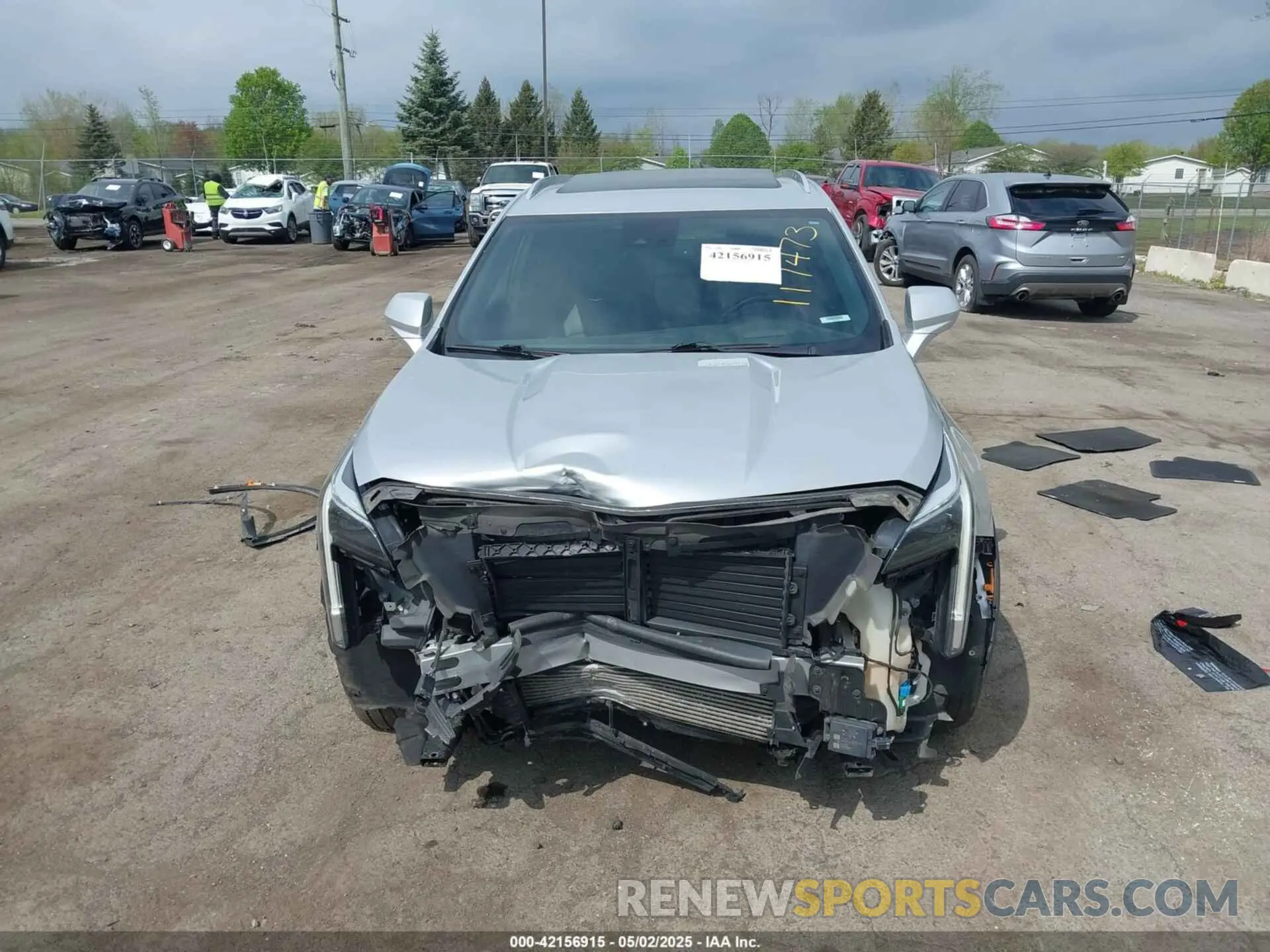 12 Photograph of a damaged car 1GYFZDR42KF117473 CADILLAC XT4 2019