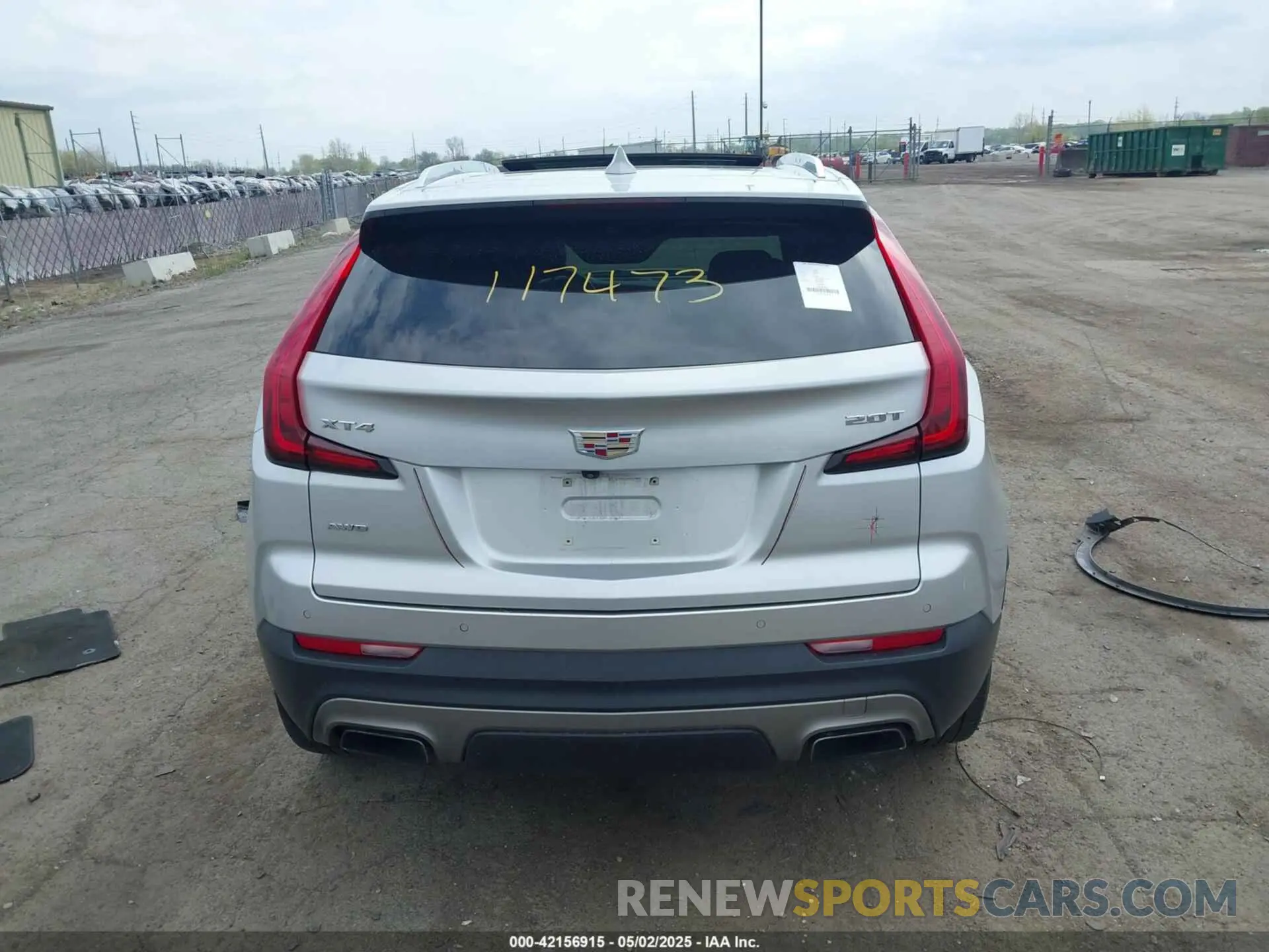 16 Photograph of a damaged car 1GYFZDR42KF117473 CADILLAC XT4 2019