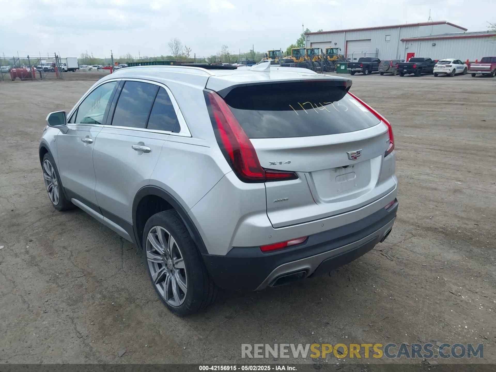 3 Photograph of a damaged car 1GYFZDR42KF117473 CADILLAC XT4 2019