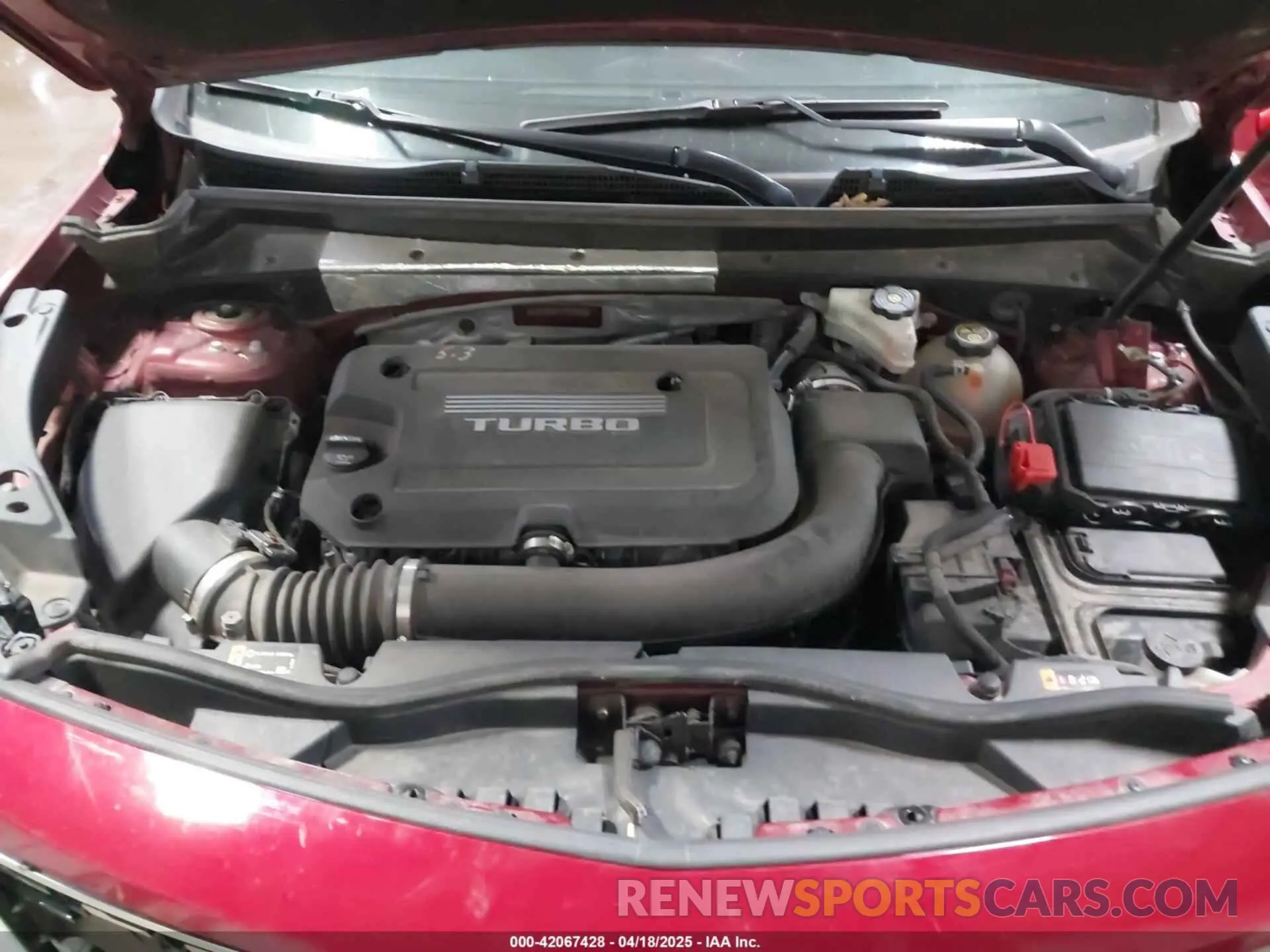 10 Photograph of a damaged car 1GYFZDR47KF212952 CADILLAC XT4 2019