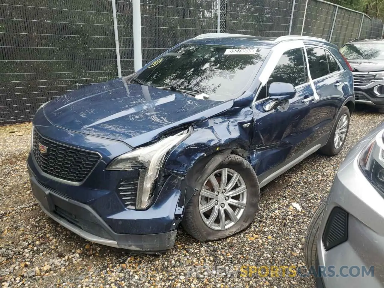 1 Photograph of a damaged car 1GYFZDR47KF217259 CADILLAC XT4 2019