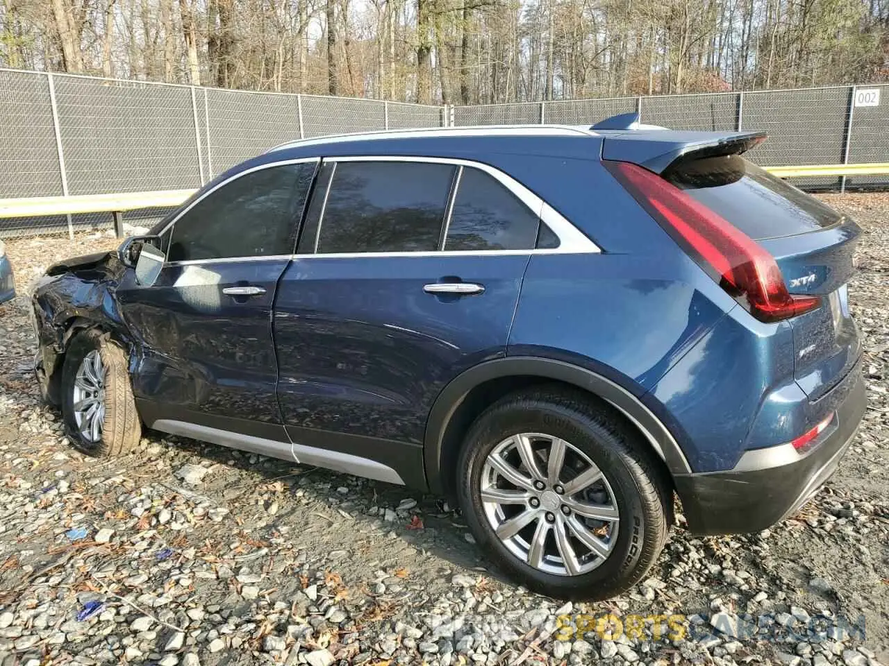 2 Photograph of a damaged car 1GYFZDR47KF217259 CADILLAC XT4 2019