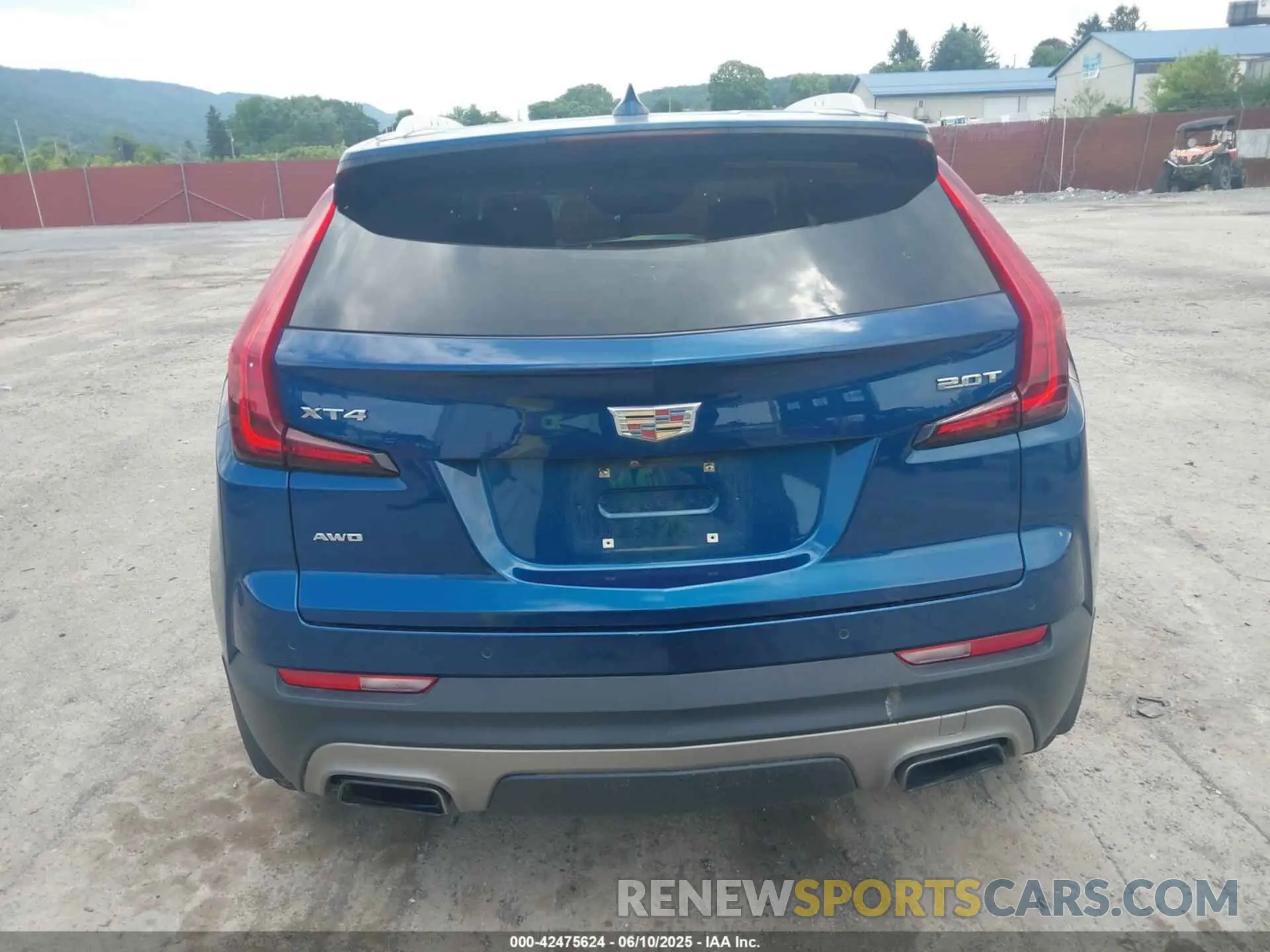 16 Photograph of a damaged car 1GYFZDR48KF148405 CADILLAC XT4 2019